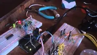 Secret knock detecting door unlocker
