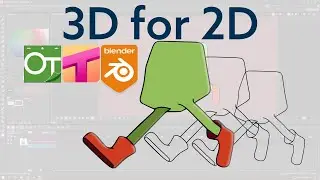 3D for 2D - From Blender to Tahoma2D / OpenToonz