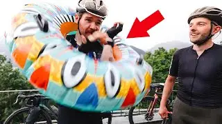 Cycling To Switzerland - HUGE Climb