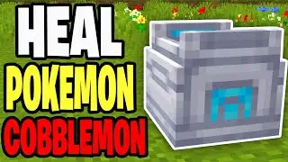 How To Heal Pokemon In Cobblemon! - Tutorial
