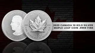 2025 Canada 10 Kilo Silver Maple Leaf Coin