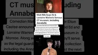 #MattRife #AnnabelleDoll #WarrenMuseum #HauntedMuseum #RealAnnabelle #HorrorNews #Ghost #TrueStory