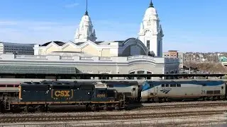 Amtrak, MBTA & CSX Trains on the Former Boston & Albany Line from all across Massachusetts!