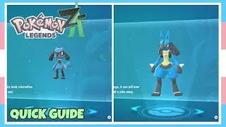 How To Evolve Riolu Into Lucario In Pokemon Legends ZA | Quick Guide