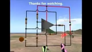 Opamp Simulation in Secondlife