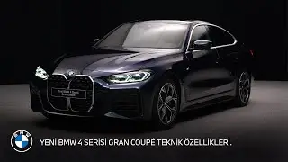 YENİ BMW 4 SERİSİ GRAN COUP&Eacute; TEKNİK &Ouml;ZELLİKLERİ.