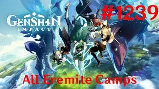 Genshin Impact Walkthrough Part 1239 - All Eremite Camps (No Commentary)