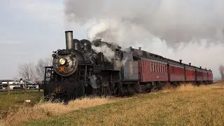 Day and Night at Strasburg ft SRC 89, 90, and 2 Amtraks