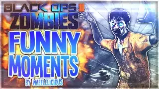 Black Ops 2 Zombies - Funny Moments! (Tons of Rage, Tumbling Monkeys and More!)