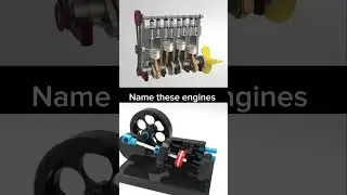 Mastering Engine Mechanics:4-Cylinder vs Single-Cylinder Engine Animation 🔧🚀#automobile#viral#shorts