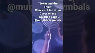 Drum Solo - &ldquo;Joker and the Thief&rdquo; - Wolfmother - Sean Reynolds Drummer #muratdirilcymbals