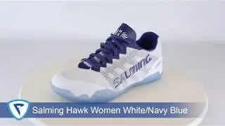 Salming Hawk Women White Navy Blue
