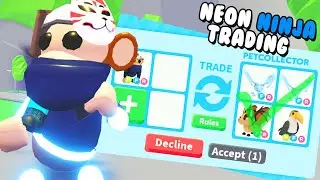 🐵 What People Trade For NEON NINJA MONKEY in ADOPT ME Roblox