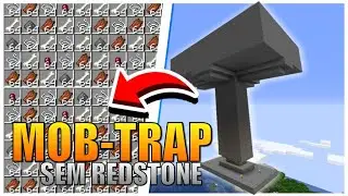 ✔️MOB TRAP + FARM DE XP SIMPLES E EFICIENTE PARA MINECRAFT 1.16+