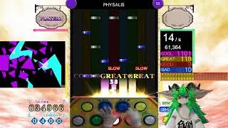 [pop'n music PMS] ●15 PHYSALIS [9UPPER] CLEAR AA