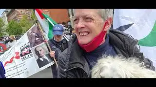 Thousands join protest in Gaza violence in London 22/05/2021
