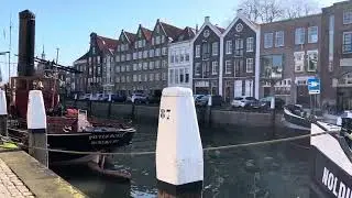 Dordrecht Centrum Oude Binnenstad. Netherlands 2 maart 2025