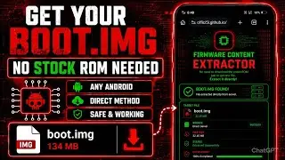 🌟Get BOOT.IMG Any Android Without Downloading Full ROM | Easy Method 2026