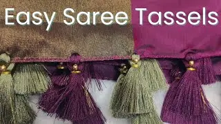 &ldquo;Step-by-step easy saree tassels &ndash; beginner friendly & quick! Full video inside, join with Shree ❤️&rdquo;