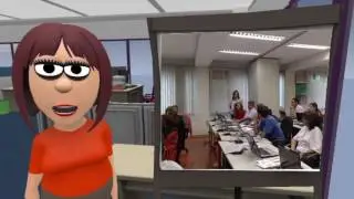 An example of 'flipped learning'