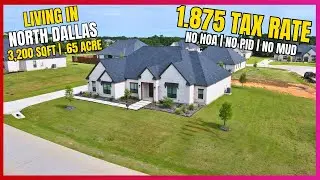 North Dallas Living | 0.65 Acre Luxury Inventory Home in Aubrey TX | 3,200 SqFt | No HOA