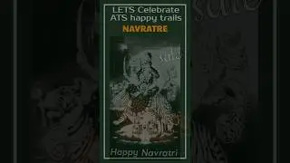 ATS Happy Trails is not only a resident community celebrations  like Happy Navratri Jai Mata Di