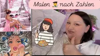 MALEN 🧑‍🎨 NACH ZAHLEN SCHÖNE BILDER KREATIV DIE ZEIT NÜTZEN @liebeartde #malen#