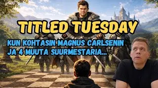 Kun kohtasin Magnus Carlsenin ja 4 muuta suurmestaria | Titled Tuesday -turnaustallenne