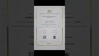 Operator Certificate | Supervisor Certificate | Aadhar Certificate #uidai #nseit #exam #operator