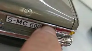 Check the functions,  M-204 CMC Mercedes-Benz 600 Pullman with sunroof