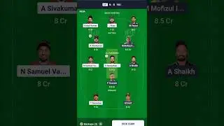 Kuwait T10 l GAT vs KGC Dream 11 team l GAT vs KGC l #shortsfeed #cricket #t10 #short