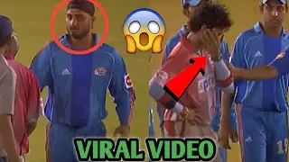 Harbhajan Singh Was Slapping Sreesanth 😳 Viral video Comes Out After 18 Years 😱 IPL 2008