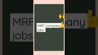 MRF company jobs 2022