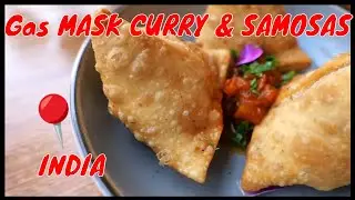 Gas MASK CURRY & SAMOSAS  -  Indian Street Food  Brick Lane Curry House