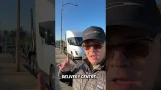 Tesla Semi доставляет Tesla #fyp #viral #tesla #teslasemi #semi