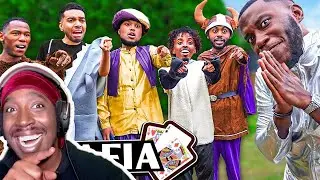 Reaction To The FUNNIEST MAFIA GAME FT HARRY PINERO (DUNK TANK FORFEIT)
