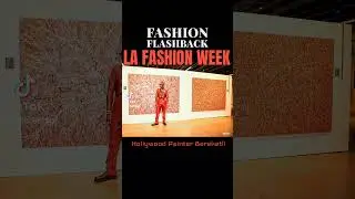 Los Angeles Fashion Week! Hollywood Painter Metin Bereketli🖌️ Calvin Thomas! Photo by yungssfe