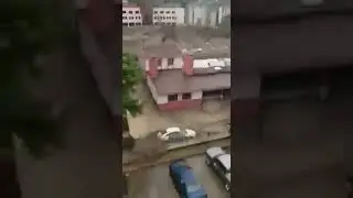 BREAKING - Massive flood strikes Turkey's black sea region. Turkey Flood 2021. #shorts #turkeyfloods