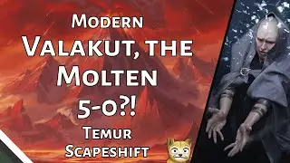 Valakut, the Molten 5-0?! | Temur Scapeshift | Modern | MTGO