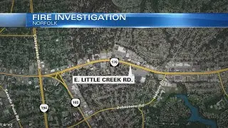 Crews respond to kitchen fire on E Little Creek Rd fire in Norfolk