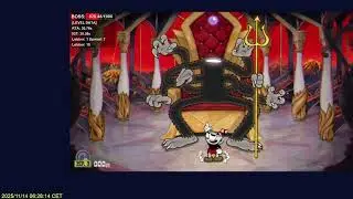Cuphead - The Devil 45.55 (Bubbles-Clap-Spider) (Any% 1.1+)