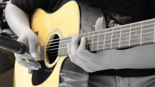 Oasis - Live Forever (Acoustic Guitar Solo)