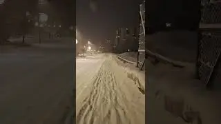 Night Snow Walk ASMR in St Moritz #stmoritz #asmr #asmrsnow #asmrwalk #switzerland #asmrsounds