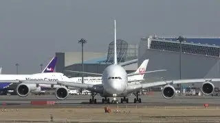 ✈[4K] Malaysia Airlines B737 9M-MLO & A380 9M-MNA takeoff @Narita Airport(成田空港)