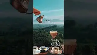 Unique Hotels Coffee Served at the beautiful Mountain Thailand #Luxury_Lifestyle_Status
