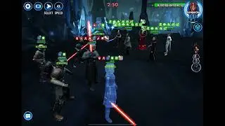 SWGOH, Squad Arena: Mercenary vs Galactic Republic 