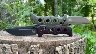 [🦋优秀款式] Benchmade Adamas 以及Mini Adamas两款尺寸折刀评测。