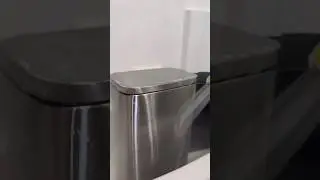 ASMR ONLY trash can clean #cleaning #cleaningmotivation