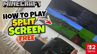 👉 How To Do SPLIT SCREEN On MINECRAFT NINTENDO SWITCH 2026 🔥 [ SWITCH/SWITCH 2 ]