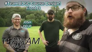 #TeamBDGC Course Design  |  F9 at Leeman Field DGC in Pennington Gap, VA  |  Featuring Josh Delp